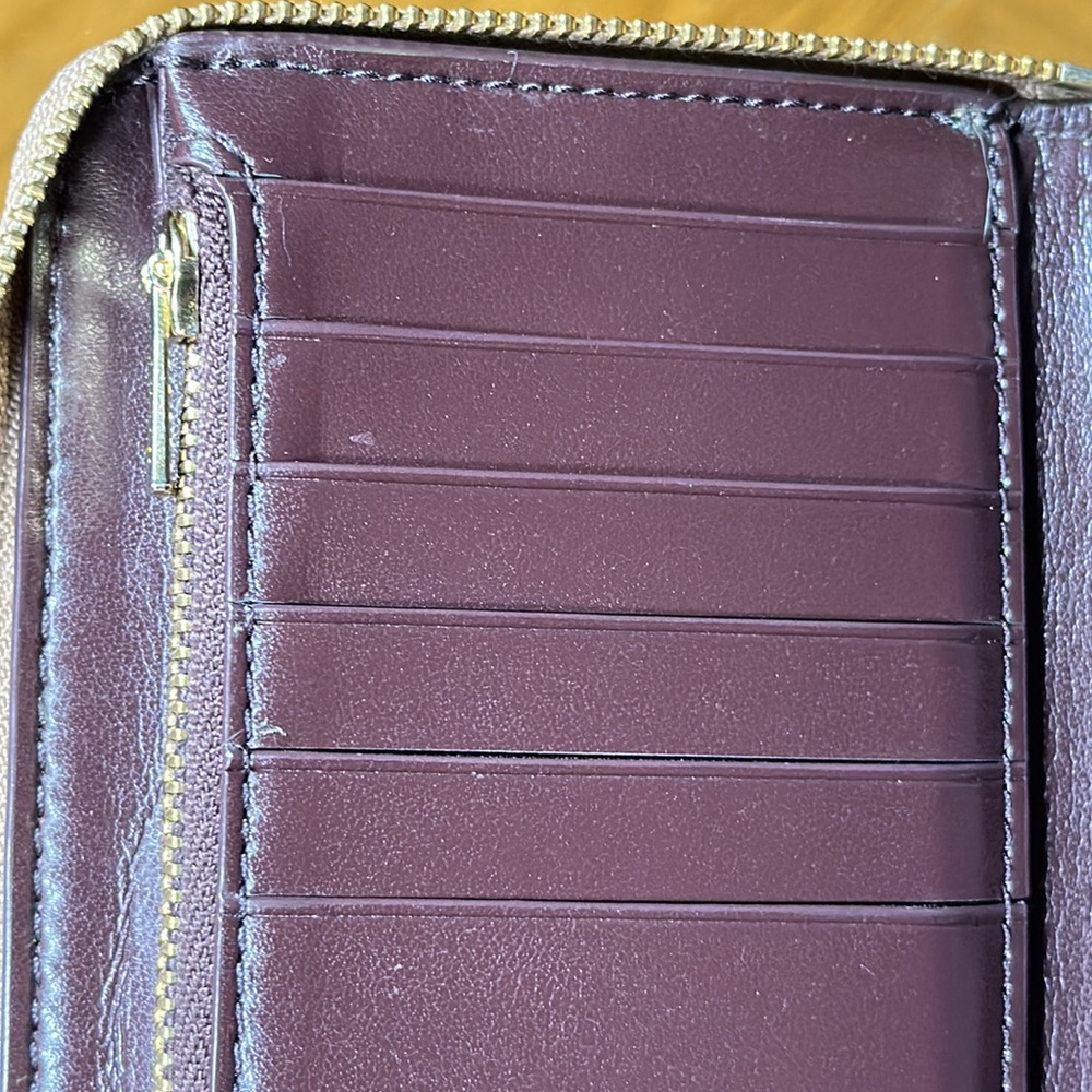 *HTF* COACH Gold Star Glitter Phone Wallet - Picture 12 of 17